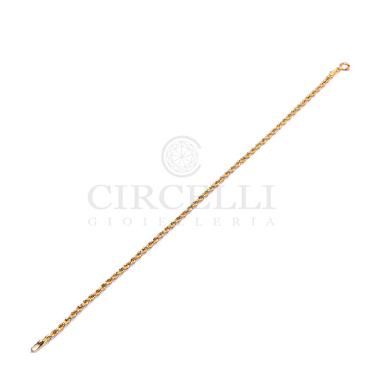 Bracciale corda 2° misura oro 18k