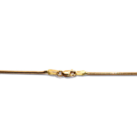 18K Gold Mouse Tail Necklace