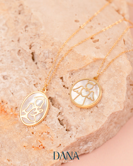 Collana angelo oro 9 carati DANA L'OR 9 CARATI