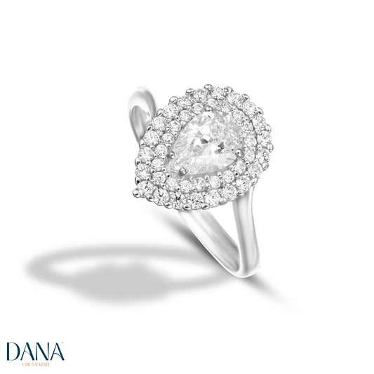 Anello da Donna Collezione Rugiada DANA L'OR 9 CARATI