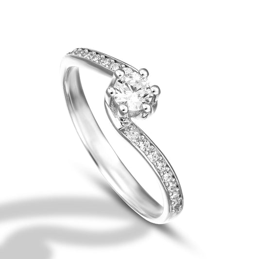 Women's Ring Harmonia Collection - Trilogy Model DANA L'OR 9 CARATS
