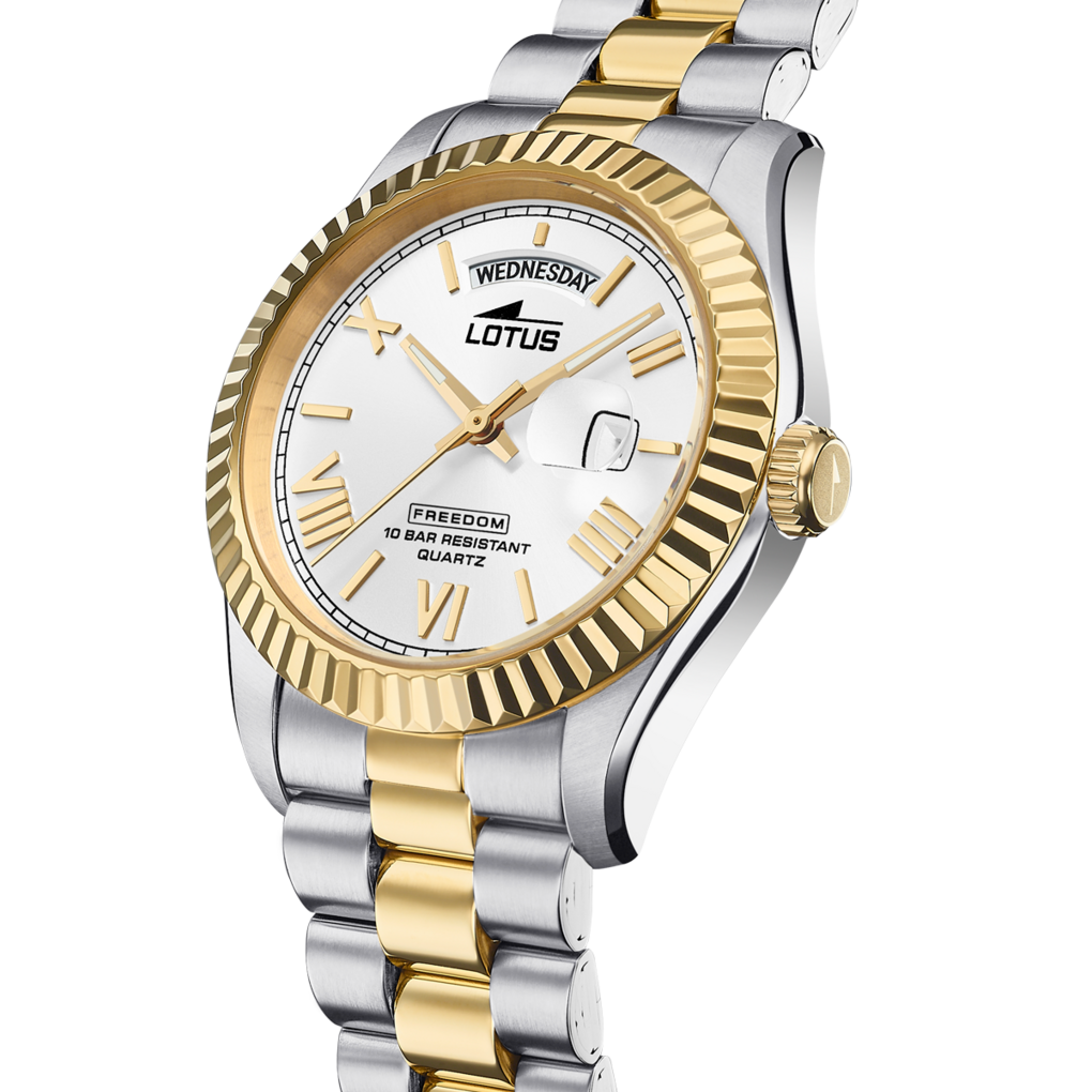 OROLOGIO LOTUS BICOLORE FREEDOM UOMO
