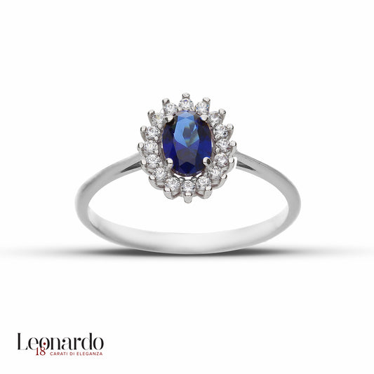 Bague Kate en or blanc 18 carats
