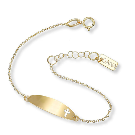 Bracelet bébé en or 9 carats DANA L'OR 9 CARATS