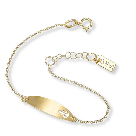 Bracelet bébé en or 9 carats DANA L'OR 9 CARATS