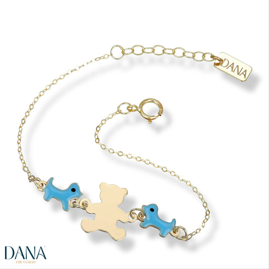 Bracelet bébé en or 9 carats DANA L'OR 9 CARATS