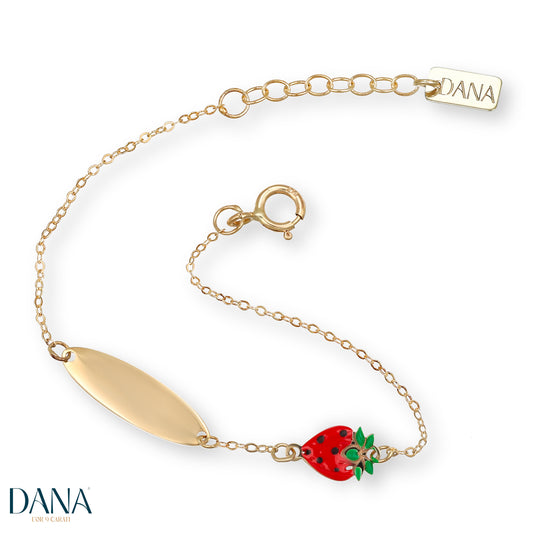 Bracelet bébé en or 9 carats DANA L'OR 9 CARATS