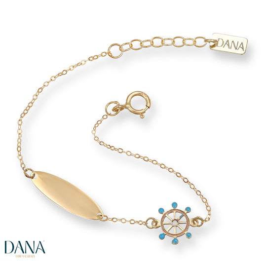 Bracelet bébé en or 9 carats DANA L'OR 9 CARATS