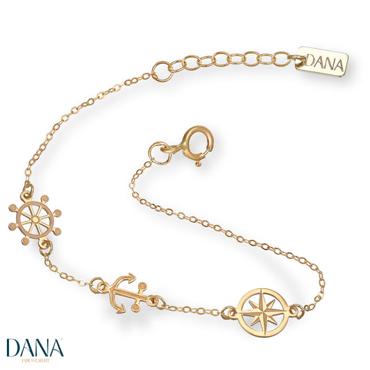 Bracelet bébé en or 9 carats DANA L'OR 9 CARATS