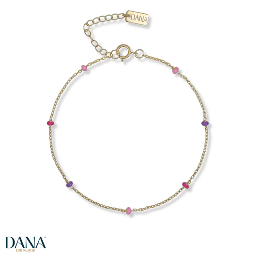 Bracciale da Donna, filo singolo, Collezione Dana Pops - DANA L'OR 9 CARATI