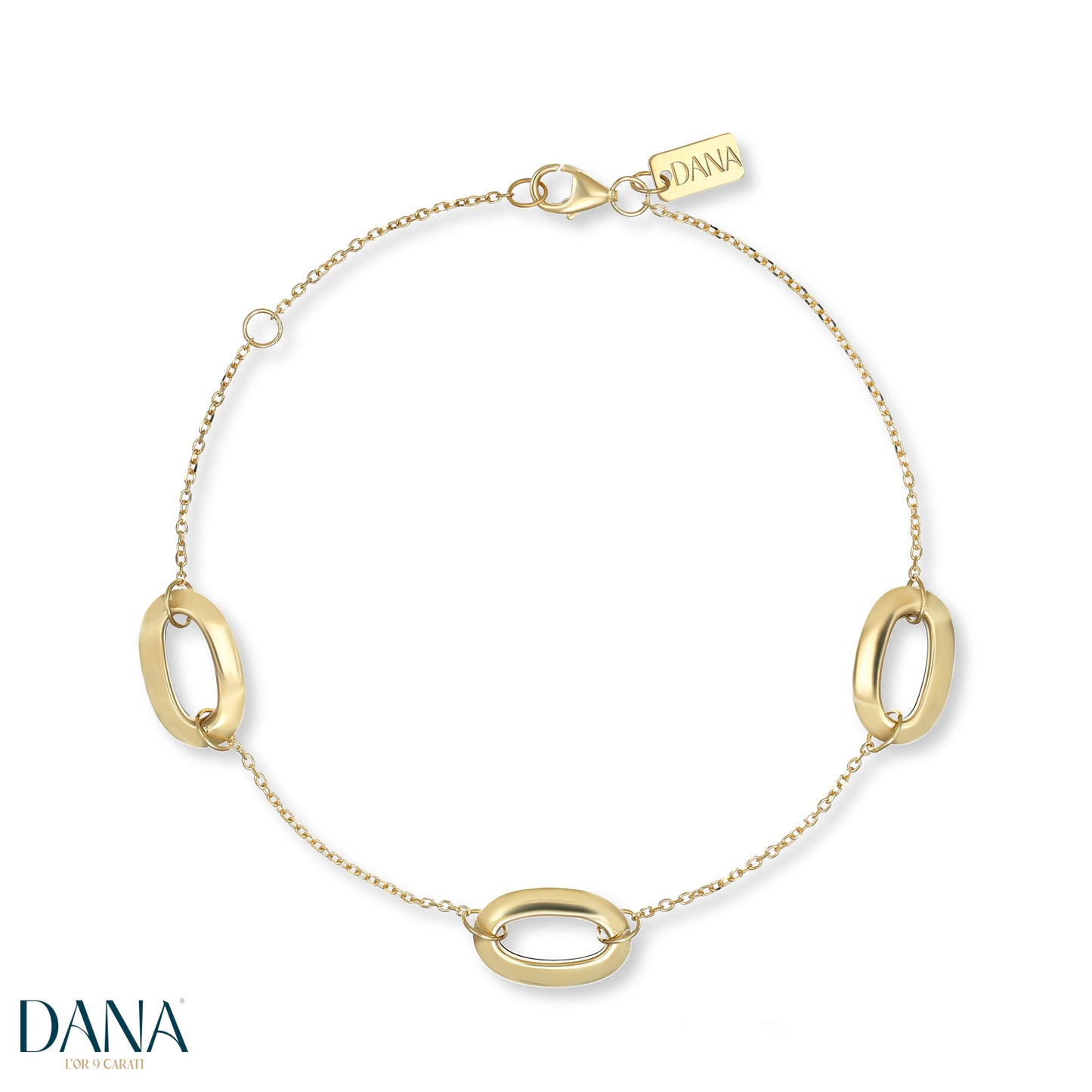 Bracciale donna anima aurea oro 9 carati DANA L'OR 9 CARATI