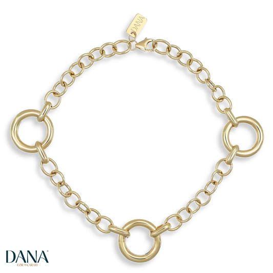 9-karat gold bracelet DANA L'OR 9 CARATI