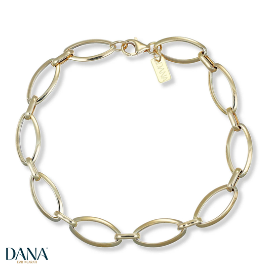 Bracciale da Donna a catena, Collezione Elis - DANA L'OR 9 CARATI