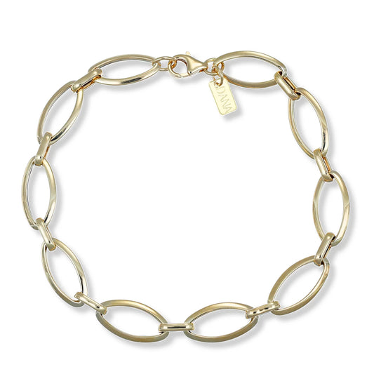 Bracciale da Donna a catena, Collezione Elis - DANA L'OR 9 CARATI