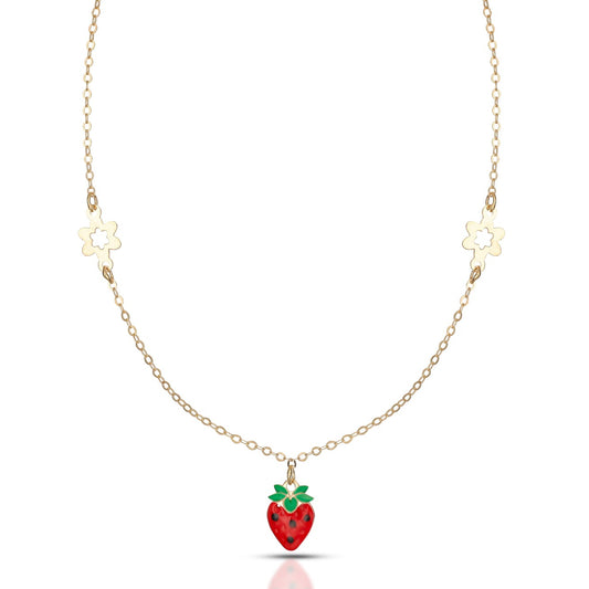 Collana Baby Dana Petit - Fragola DANA L'OR 9 CARATI