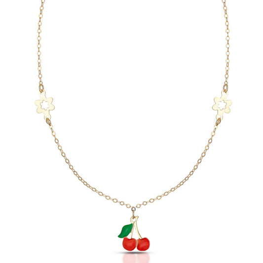 Collana Baby Dana Petit - Ciliegia DANA L'OR 9 CARATI