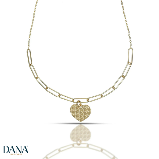 Collier pour femme Harmonia Collection - Trilogie linéaire DANA L'OR 9 CARATS