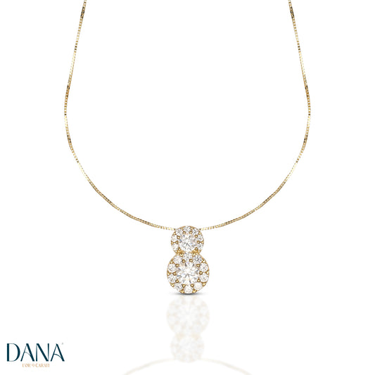 Collana da Donna Collezione Lumiére DANA L'OR 9 CARATI