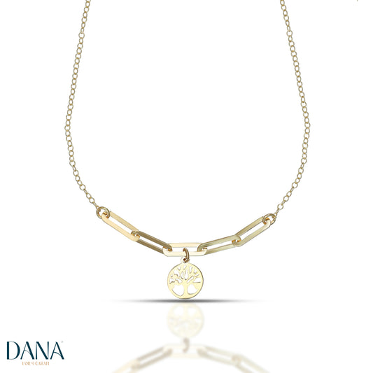 Collana albero della vita oro 9 carati DANA L'OR 9 CARATI