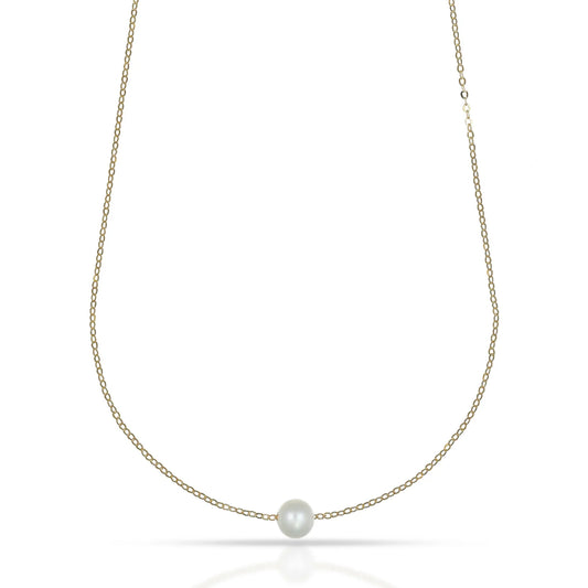 Collana da Donna Collezione Oceania con perlina da 5 mm - DANA L'OR 9 CARATI