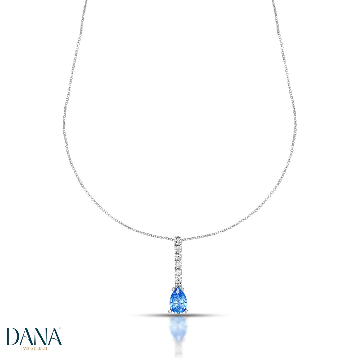 Collana donna sparkling stick oro 9 carati DANA L'OR 9 CARATI