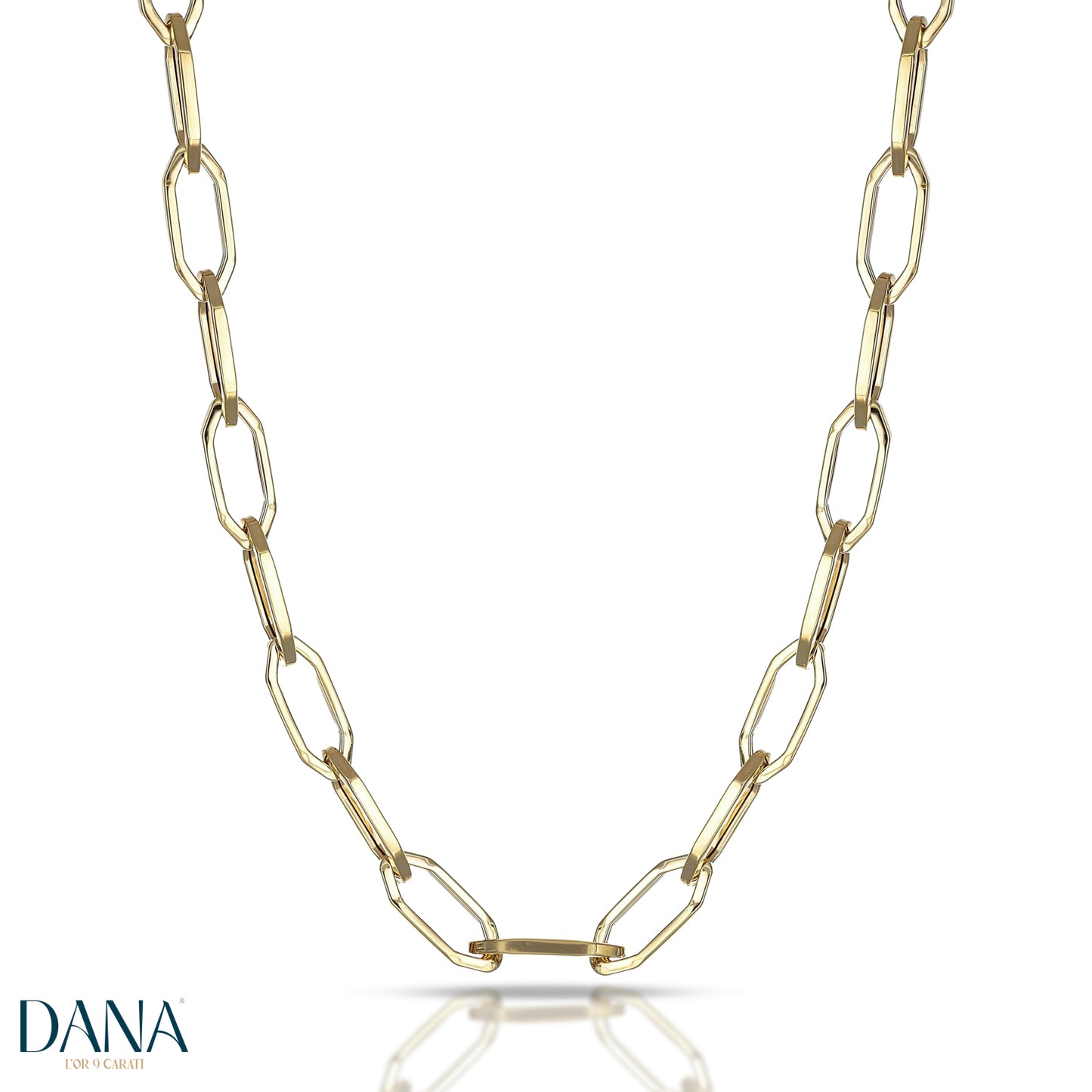 Collana da Uomo Hexa oro 9 carati DANA L'OR 9 CARATI