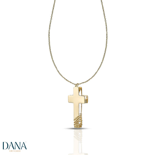Collana croce oro 9 carati DANA L'OR 9 CARATI