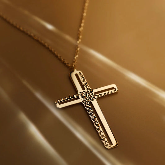 Collier pour homme Urban Square Collection DANA L'OR 9 CARATS