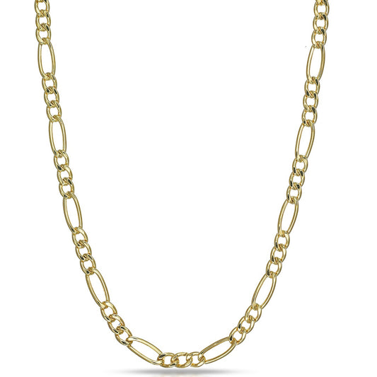 Collana da Uomo "Collezione Timeless" Figaro 3+1 DANA L'OR 9 CARATI