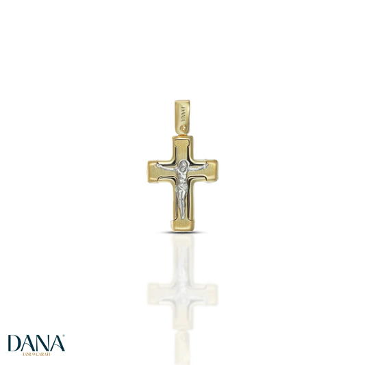 Croce da Uomo - Collezione Origini - DANA L'OR 9 CARATI