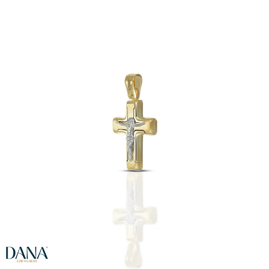 Croce da Uomo - Collezione Origini - DANA L'OR 9 CARATI
