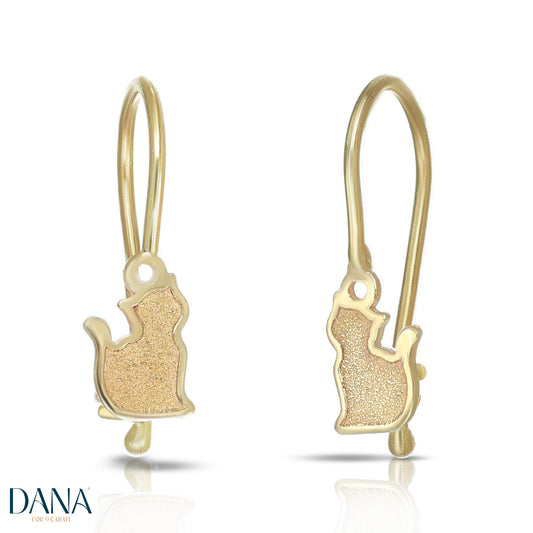 Orecchini Monachella baby oro 9 carati DANA L'OR 9 CARATI