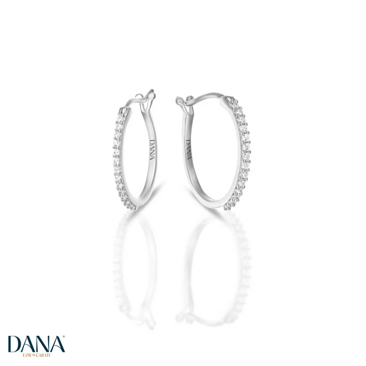 DANA L'OR 9 CARATI 9K Gold Baby Stud Earrings