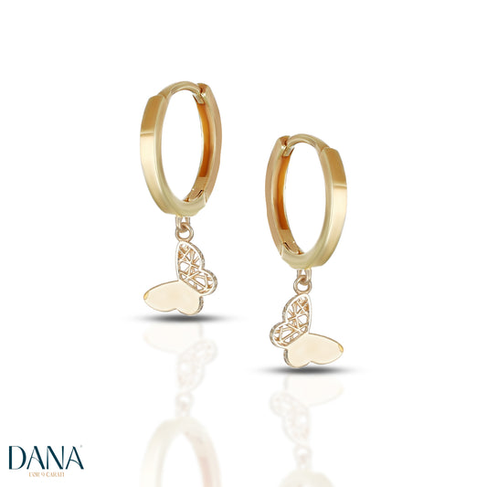 Women's Earrings from the Charlotte Collection DANA L'OR 9 CARATS