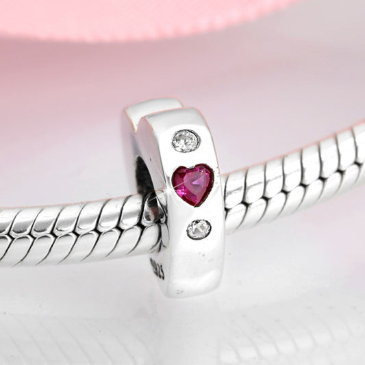 LES FOLIES HEART SPACER CHARM