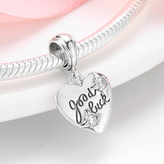 GOOD LUCK LES FOLIES HEART CHARM