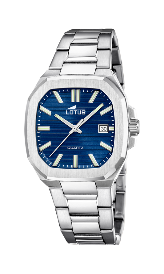 Orologio Lotus 19047/2 azzuro cinghia acciaio inossidabile, uomo