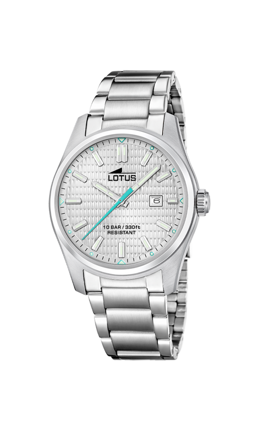 Orologio Lotus acciaio classico 19060/2 grigio uomo
