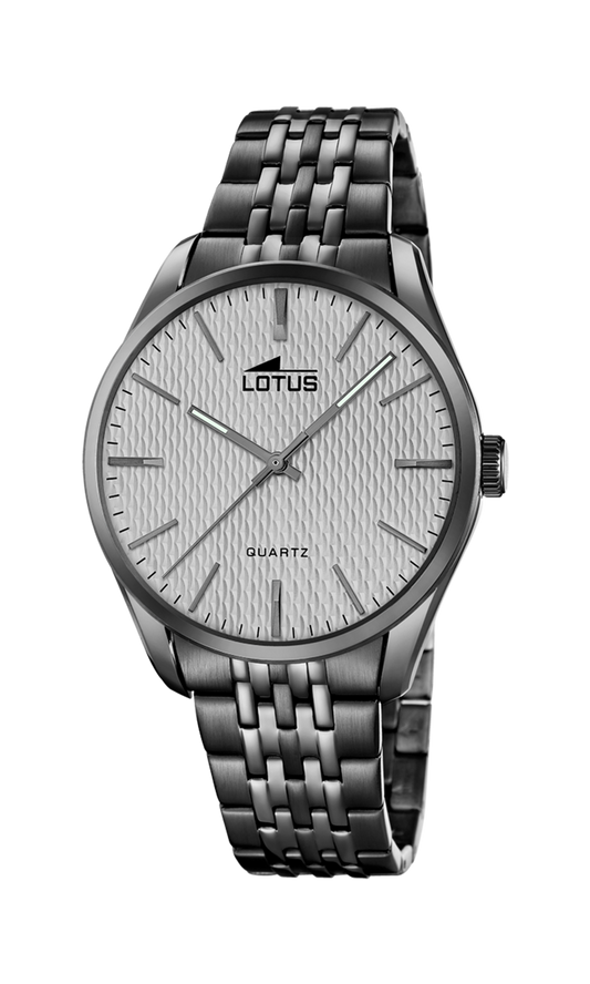 Orologio Lotus Minimalist For Him 19068/1 grigio cinghia acciaio inossidabile, uomo