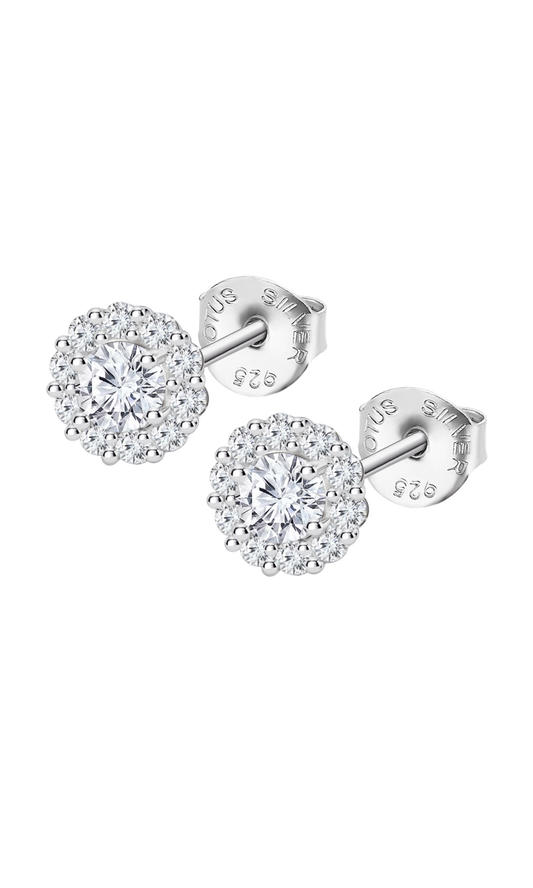 ORECCHINI LOTUS SILVER PURE ESSENTIAL LP1290-4/1 ARGENTO, DONNA