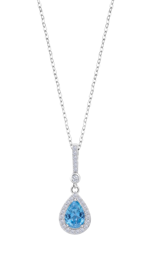 LOTUS SILVER NECKLACE LP1592-1/3 SILVER, WOMEN