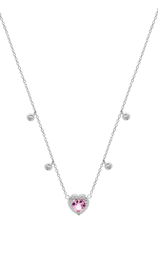 LOTUS SILVER NECKLACE LP3589-1/1 SILVER, WOMEN