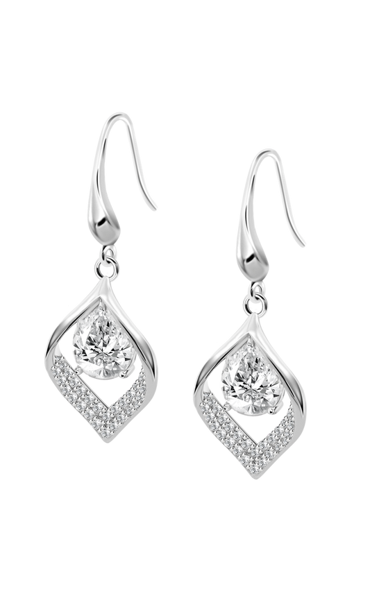 ORECCHINI LOTUS SILVER LP3711-4/1 ARGENTO, DONNA