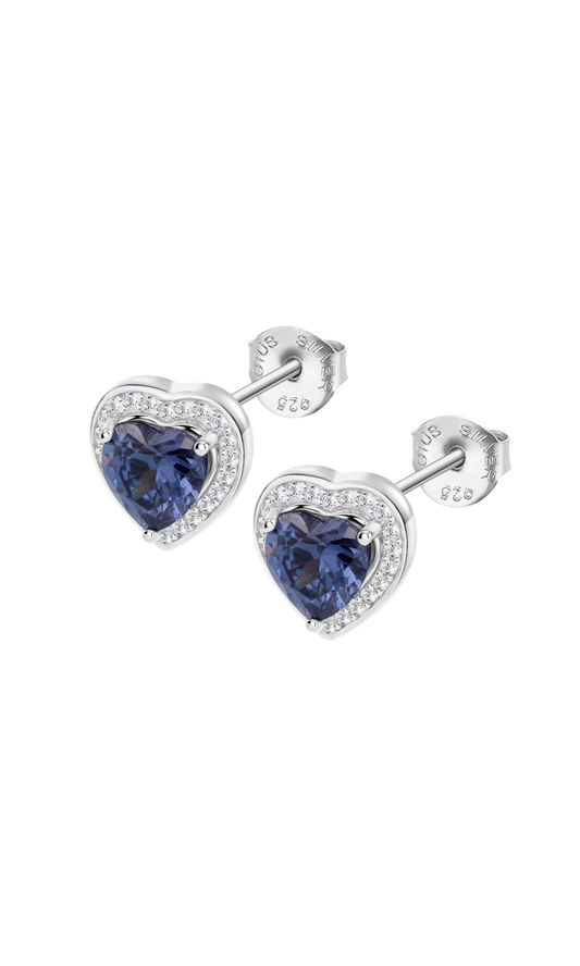 LOTUS SILVER EARRINGS LP3784-4/1 SILVER, WOMEN