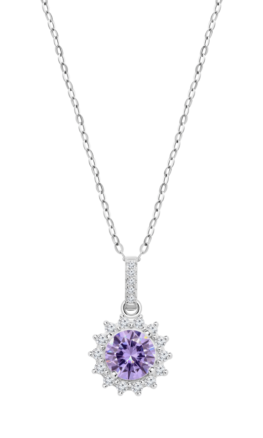 LOTUS SILVER NECKLACE LP3791-1/2 SILVER, WOMEN