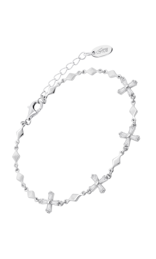 BRACCIALE LOTUS SILVER LP3814-2/1 ARGENTO, DONNA