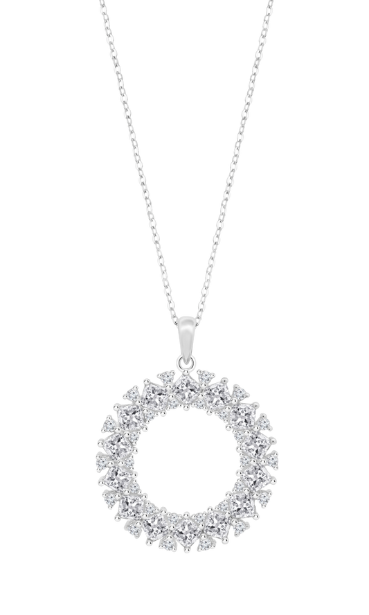 LOTUS SILVER NECKLACE LP3838-1/1 SILVER, WOMEN