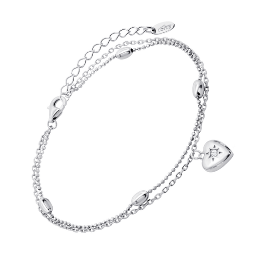 Braccialetto cuore Lotus Silver Trendy LP3945-2/1