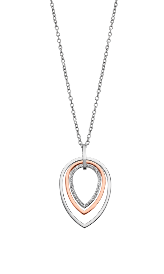 COLLANA LOTUS STYLE URBAN WOMAN LS2112-1/2 ACCIAIO, DONNA