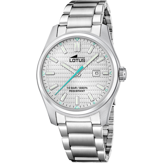 Orologio Lotus acciaio classico 19060/2 grigio uomo